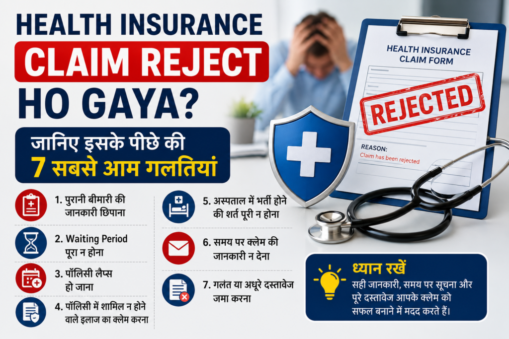 Health Insurance Claim Reject Ho Gaya